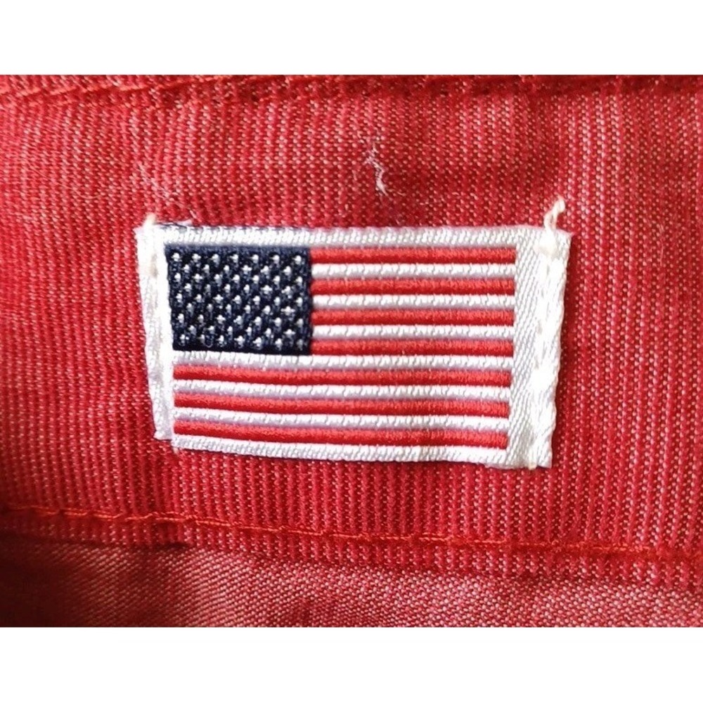 True Religion Billy Super T Mens 36x33 Red Pants Y2K Vintage - Picture 10 of 10